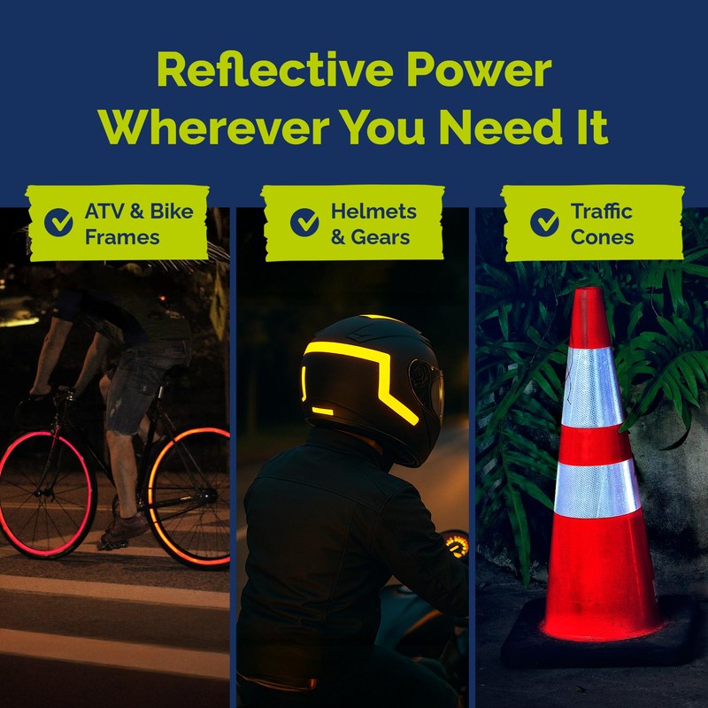 High Intensity Retro Reflective Tape (HXREF) [1 Roll] 2" (50mm)