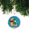 Baker Ross AX595 Festive Llama Mix & Match Christmas Bauble