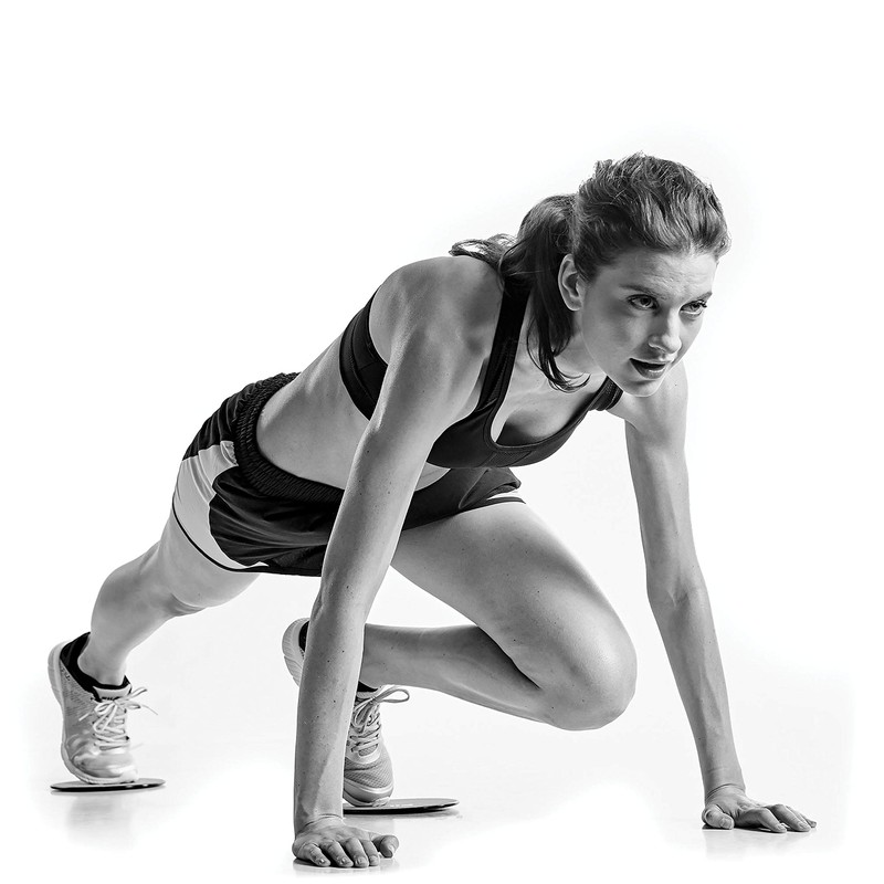 FILA Accessories 08-63193 Gliding Core Disc Sliders Dual Sided for