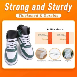 None and/or Unknown Durable Flat Shoelaces – Thickened & Sturdy Laces for Sneakers & Boots