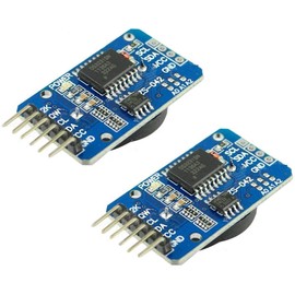 TECNOIOT 2 x DS3231 AT24C32 IIC Module Precision Clock for Arduino, 2 x I2C Module Tiny DS3231 AT24C32 Precision Real-Time Clock Module for Arduino