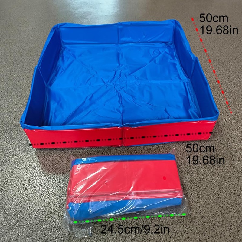 Folding Portable Sand Plate 20" PVC Outdoor Beach Park Garden