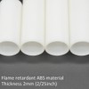 6 Inch Tall White Plastic Candle Covers Sleeves,Chandelier Socket Sleeves,Candelabra
