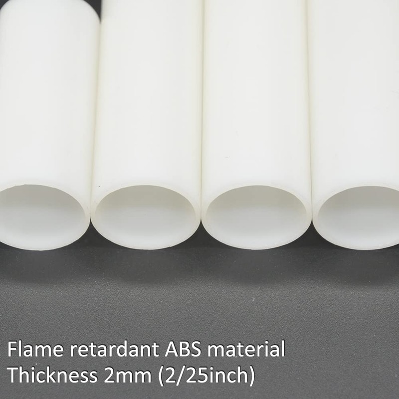 6 Inch Tall White Plastic Candle Covers Sleeves,Chandelier Socket Sleeves,Candelabra