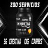 Inmortal Suplements Creatina Monohidratada 1 Kg 200servicios Mango-