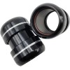 For Yamaha 2 Pack Black Exhaust Pipe Clamps Clamp for