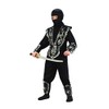Ninja Warrior Child Costume Silver - Large
