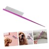 Gatuida Pet Grooming Comb for Dogs Cats Precision Rat Tail