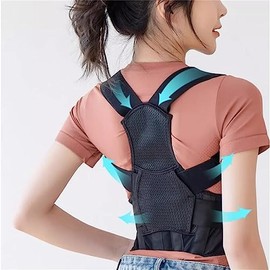 JSEIAJB Mejorar la corrección del jorobado Invisible Anti-jorobado Artefacto Los Hombres corrigen la Postura con el Verano(X-Small)                   