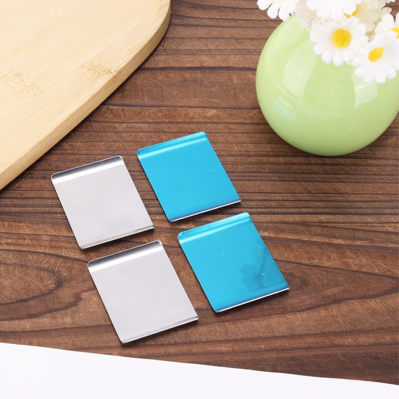 4 Pcs Under Cabinet Light Magnetic Strip, Replacement Magnetic Strips