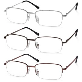 NOVIVON Pack Reading Glasses Men/Women, Eyeglasses, Blue Light Readers for Men/Women, Computer Eye Glasses, Cheaters