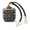 Voltage Regulator Rectifier 7 Wires DualPlug Aluminum Alloy ABS for