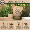 Sol Soils Cactus Gritty Potting Mix - Fast Draining, Peat
