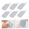 Levemolo 6pcs Portable Stripe Texture Clothes Washboard -sided Scrubbing Board