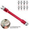 Universal Adjustable Wheel Spoke Torque, Motorcycle Spoke Wrench CNC Spanner