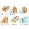5m Glass Door Window Dust Proof Waterproof Self Adhesive Sealing