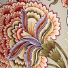 Sage Green with Flower Print Medium Drum Lamp Shade 14"
