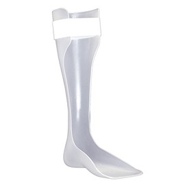 OPTEC USA Solid Ankle AFO (Ankle Foot Orthosis) - Long Foot Plate (Left - Large)