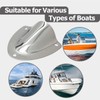Marine Boat Wire Cable Hole Fan Cover Shell Vent Stainless