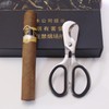Cigar Cutter Stainless Steel Double Blade Guillotine Cigar Scissors Cutter