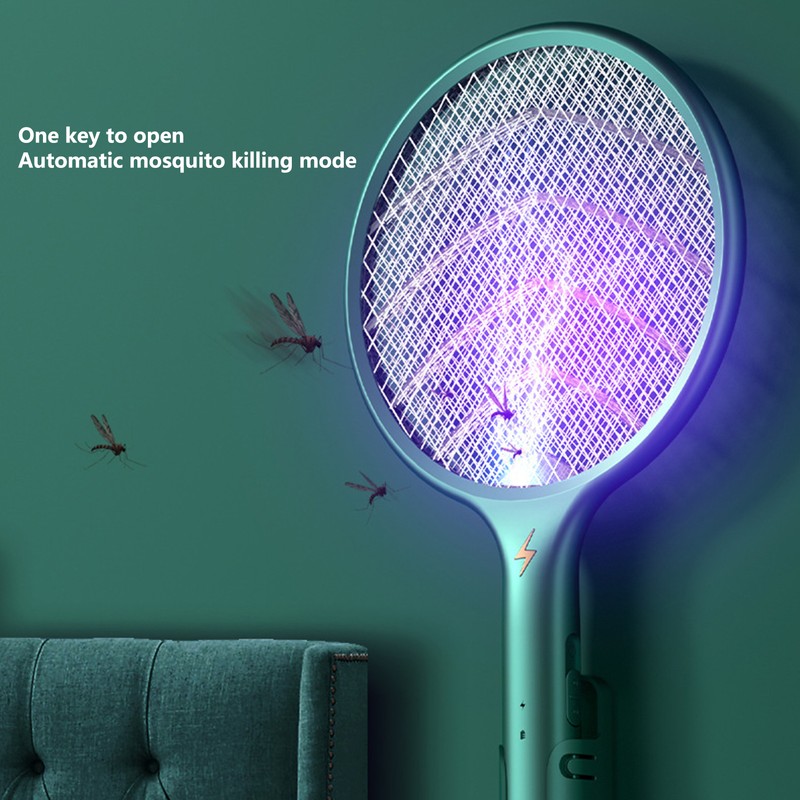 2 in 1 Mosquito Killer Lamp Electric Fly Swatter Mosquito