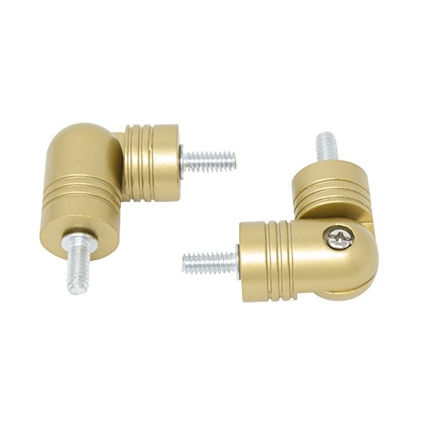 MERIVILLE Hinged Elbow Connector - Designed for Bay Window Curtain