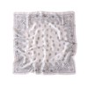 FAIRYGATE Damen Bandana Halstuch Platz Seidentuch Drucken Tuch Schal Kopftuch