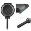 Frying Pan Double Side Omelet Fry Pan Steel Double Sided