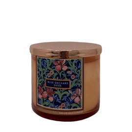 Blue Orchard Skies 3 Wick Candle 14.5 oz / 411 g [Made with Natural Essential Oil]