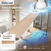 Dolavast Ceiling Fans with Lights and Remote, 52 Inch Ceiling