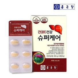 Jongkundang 종근당 간건강 슈퍼케어 600mg x 30정 JongGeunDang Liver Health Super Care 600mg x 30 Tablets