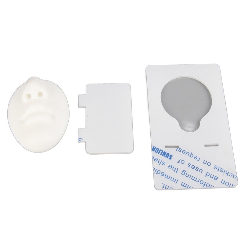 Silicone Mouth Nose Model 3D Realistic Reusable Display Nose Piercing