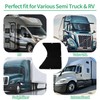 PSLER Thick Side Window Sunshade for Semi-Truck Fit for Freightliner