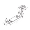 DAIDOHANT 63373 (Reinforced Hardware) Black The Stay Z-Type H-12 [Iron]