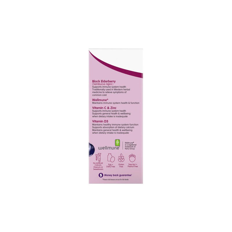 Brauer Sambucus Black Elderberry Immune Forte 200ml