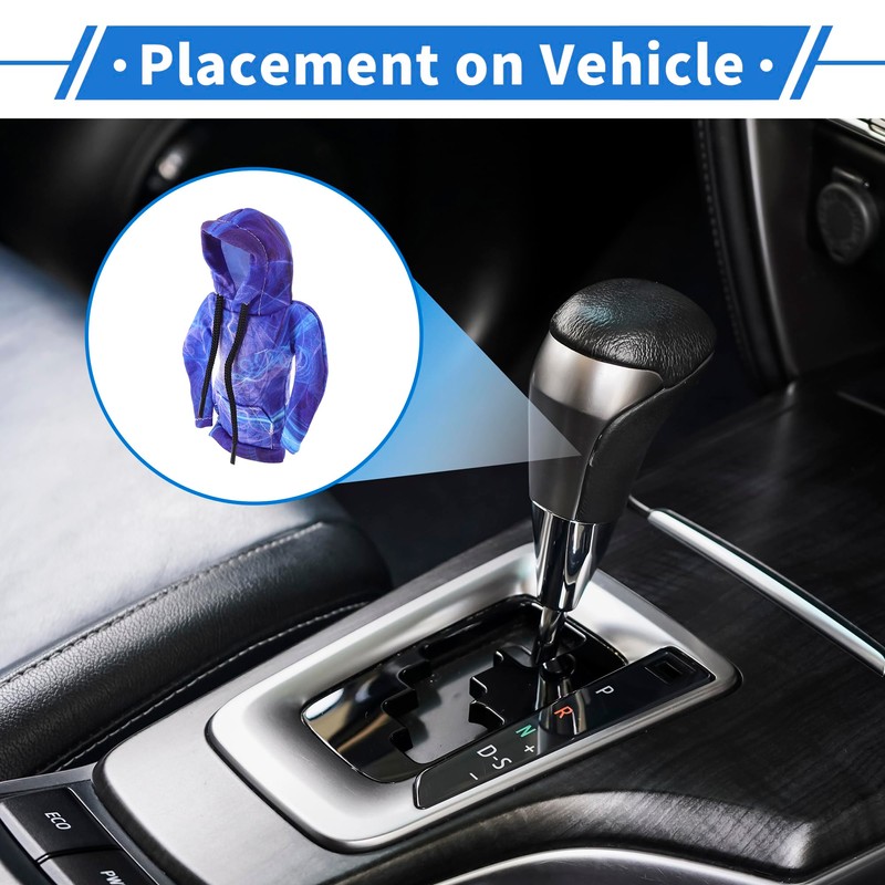 VekAuto Gear Shift Knob Cover Stick Shifting Handle Protector 17x1.5x16cm/6.69"x0.59"x6.3"