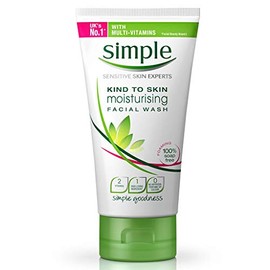Simple Kind to Skin Moisturising Facial Wash (150ml) - Pack of 6