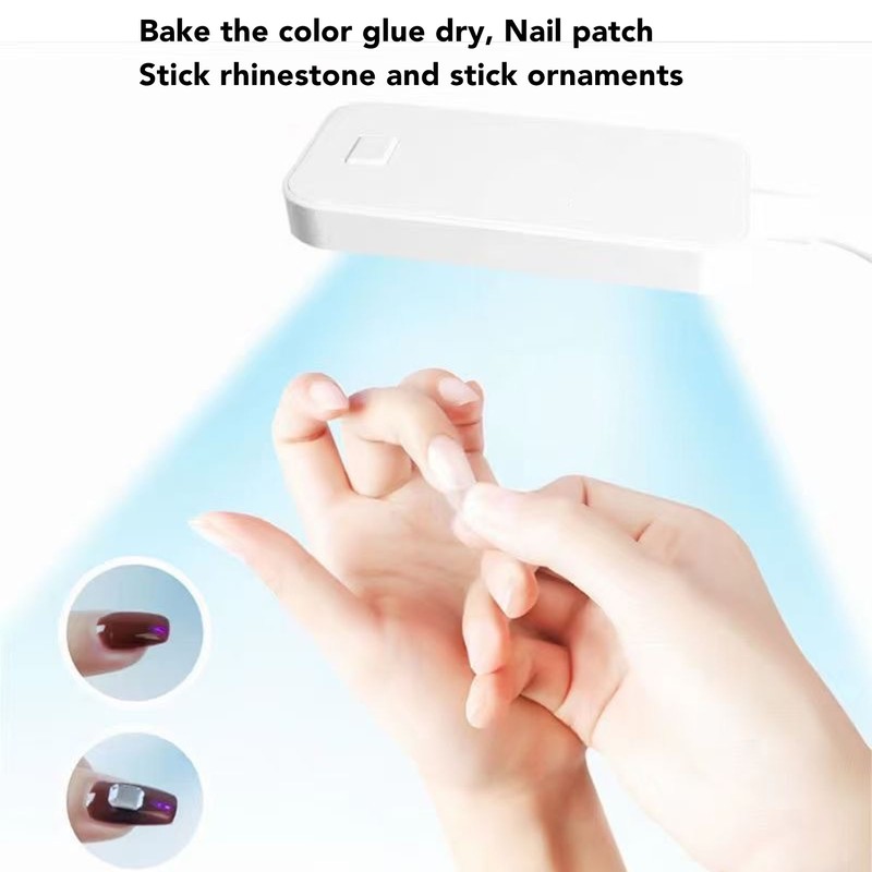 UV LED Nail Lamp with Clamp 2 in 1 Nail