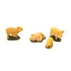 4 x Pigs and Piglets Christmas Figurines 6cm Birth Scene
