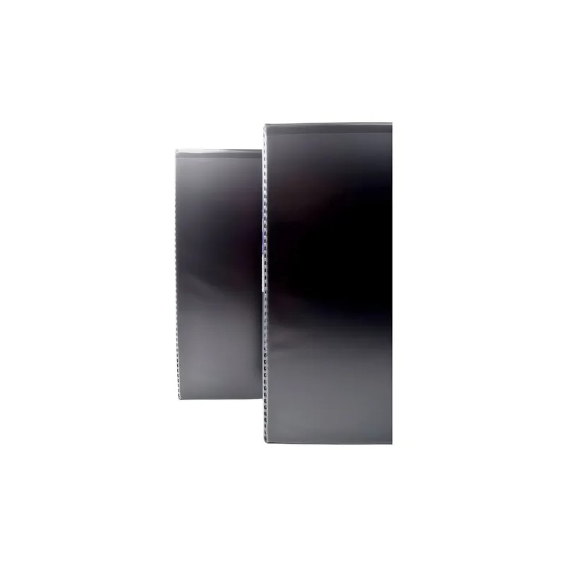 Carpeta Vinil Carta 1 Pulgada 3 Argollas Negra Lefort 2