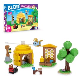 BLDR Roblox Adopt Me! Coffee Shop Interior w/ Queen Bee Building Set 225 pc NIB
