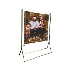 The Slim Square Magnet 6x6 Frame w/Graphite Edge by Canetti(r) - 6x6