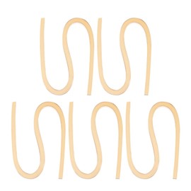 PATIKIL Quilling Strips Paper 300pcs 1/8"(3mm) 54cm Origami Paper Quilling Strip for Art DIY Hand Craft Christmas Metallic Champagne