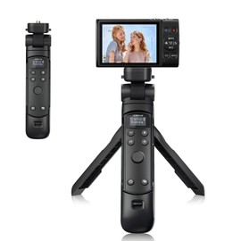for Canon Camera Tripod Shooting Grip with Shutter Release,AODELAN Rechargeable Wireless Remote Control Handle for R50,G7X Mark III,R6 Mark II,R5,R6,R7,R10,R100,M6 Mark II,M200,M50,90D,200D,M50 II