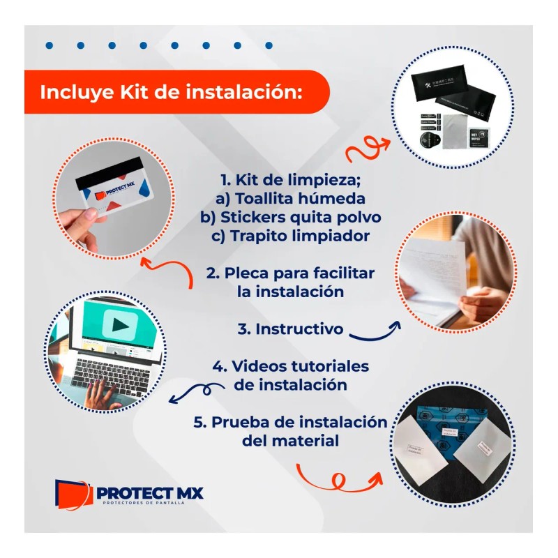 Mica Protector Pantalla Estereo Android Chino