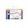 STAEDTLER Staedtler 3010 3010 TB10 Dry Erase Double Fibre Tip