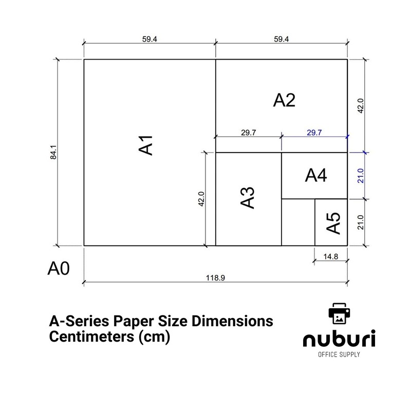 Nuburi - A4 Size Printer Paper - Great for Professional