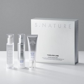 Esnature S-Nature Timeless Gift Set (Gel Essence 50ml+NAD+Ampoule+Cream 50ml) / 에스네이처 타임리스 기프트세트(젤에센스 50ml+NAD+앰플+크림 50ml)