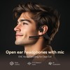 CXK Open Ear Headphones with Mic, Bluetooth Headset with AI