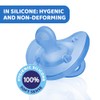 Chicco PhysioForma Chupete de Silicona 6-16 Meses, Azul/Verde, juego de